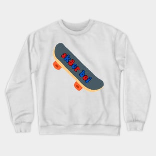 Skate of boy Crewneck Sweatshirt